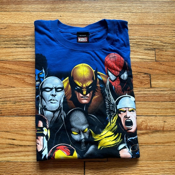 Vintage Y2K Mad Engine Marvel Superhero T-Shirt / Large - Picture 5 of 5
